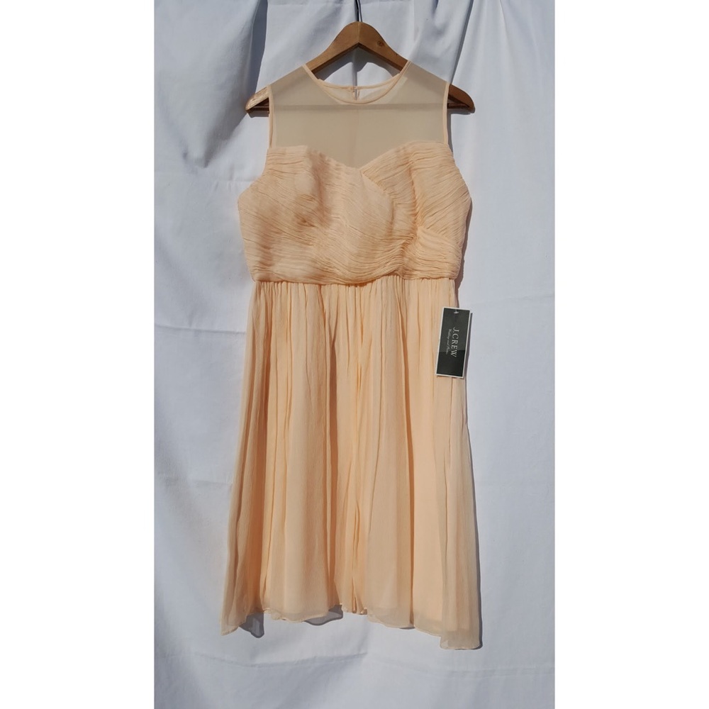 JCrew Silk Chiffon Clara Cocktail Party Bridesmaid